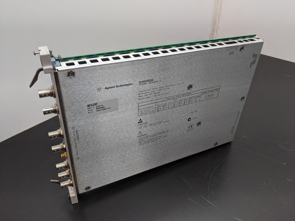 HP Agilent VXI 89606B Baseband Input Modules for Vector Signal Analyzer