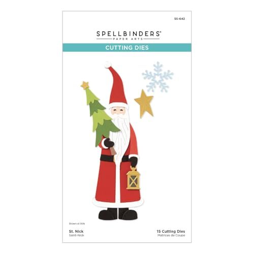 St. Nick Etched Dies Metal
