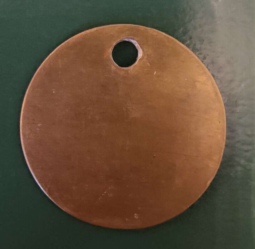 MANTON COLLIERY TOKEN / COLLIERY PIT CHECK - marked MANTON COLLIERY 1096