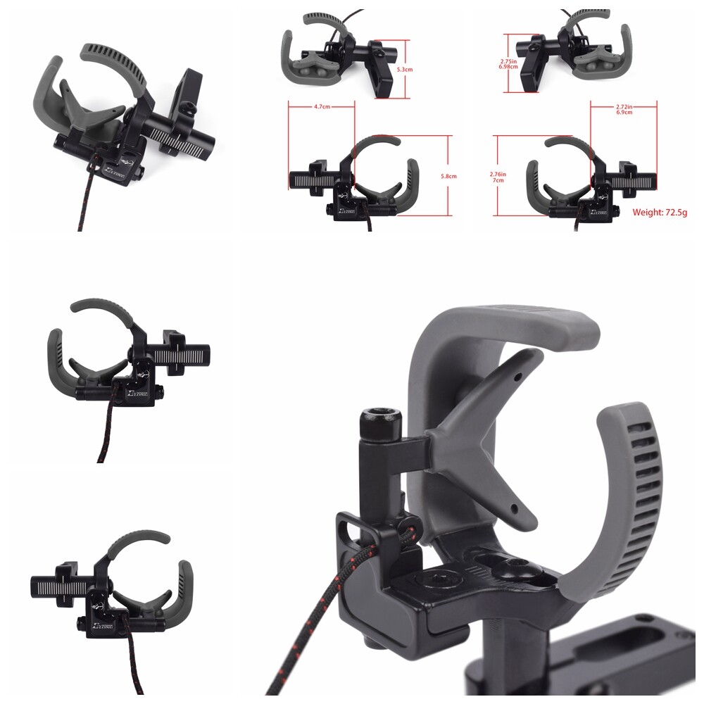 Compound Bow Hunting Arrow Rest Down Draft Drop Away Equipment Right & Left Hand