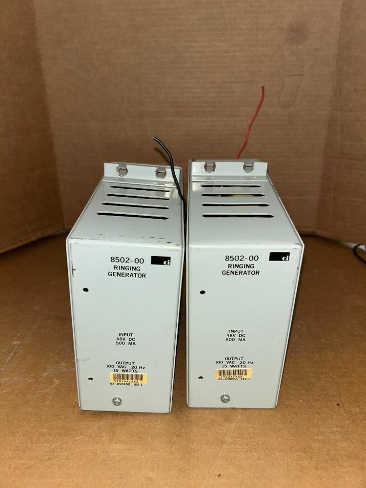 Qty.2 Charles 8502-00 Ringing Generator