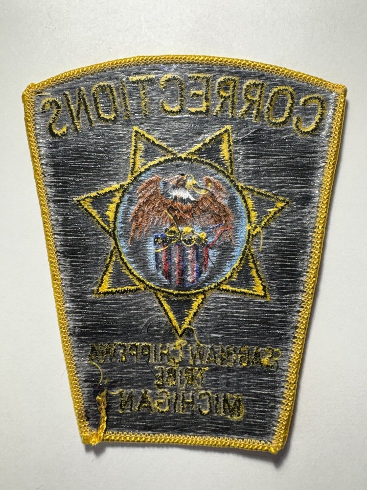 Saginaw Chippewa Tribe Corrections Patch ~ Michigan