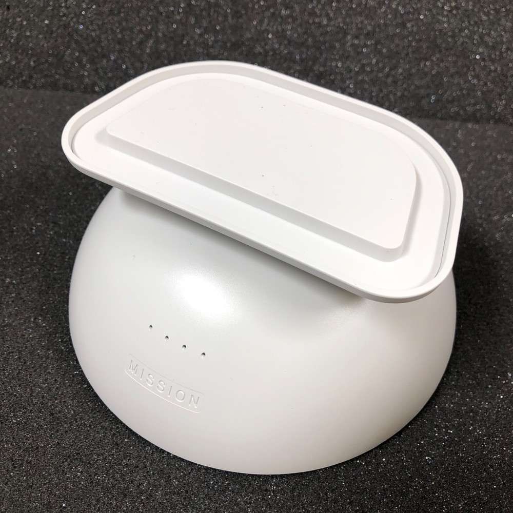 Mission Battery Base for Amazon Echo Show 8 3rd Gen - White