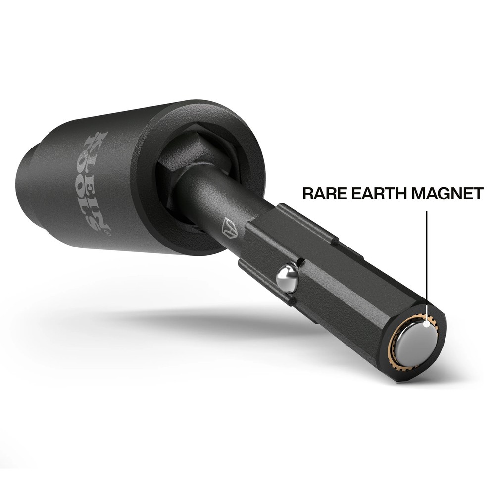 Klein Tools 32980 Impact Flip Socket Swivel Adapter