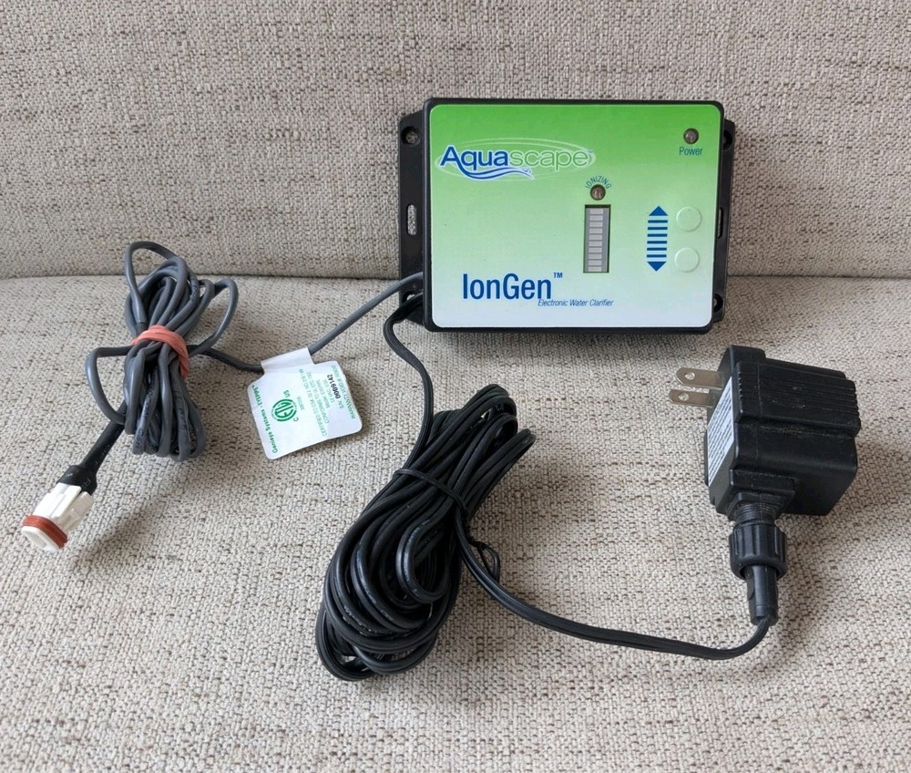 Aquascape IonGen System • Electronic Water Clarifier Control Panel | Algae