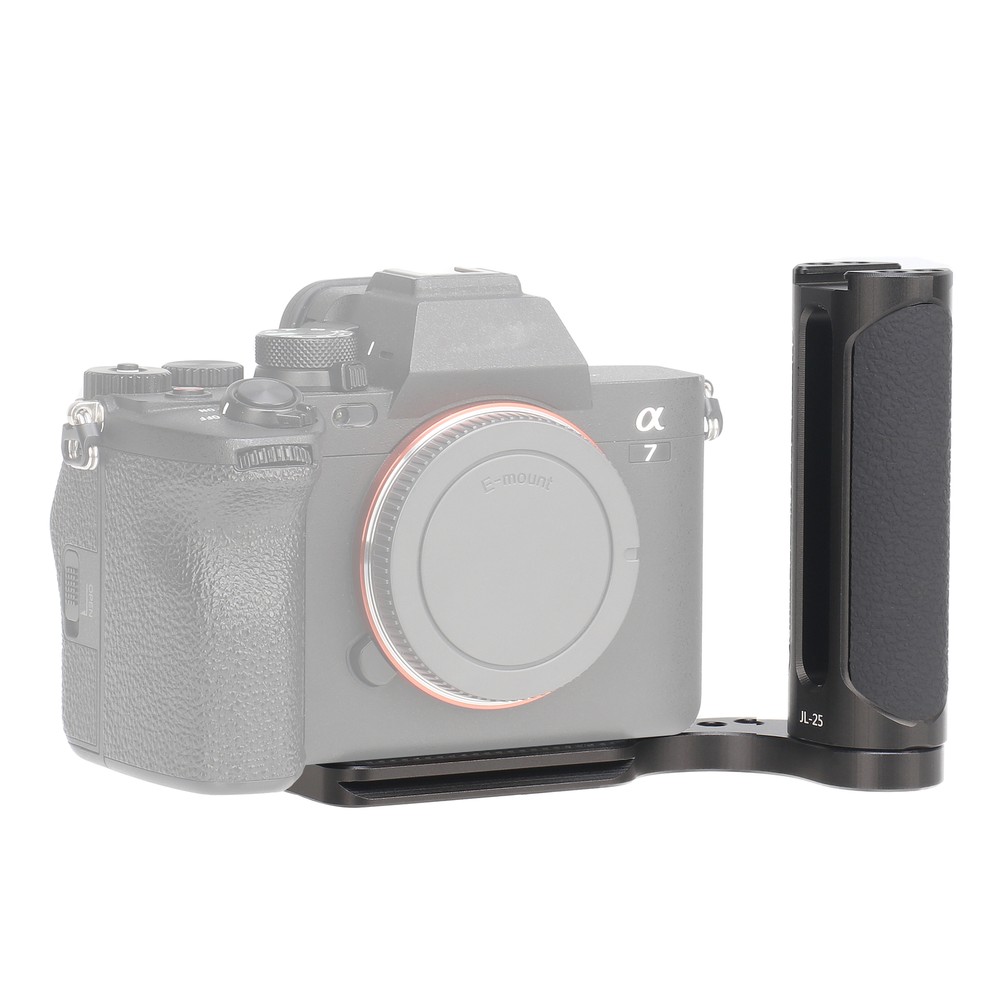 Universal L-Shaped Bracket Holder with Handele Grip for DSLR Camera Stabilizer