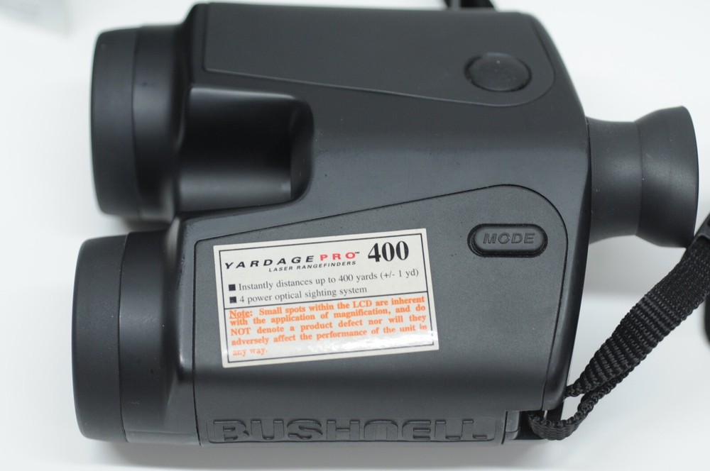 Yardage Pro 400 Rangefinder Laser Ranging System With Strap and Case