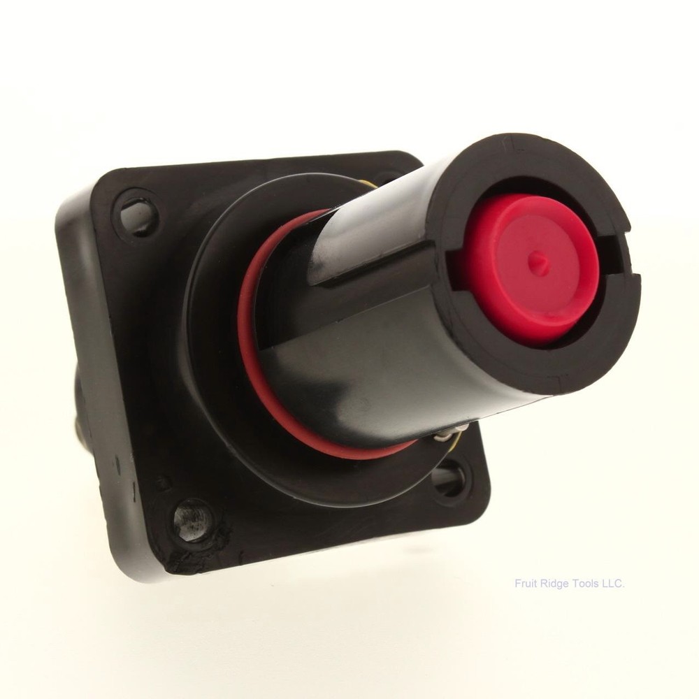 Phase 3 Powersafe SPS-1-BK-T5 Panel Mount Source Line 1 Black 500A Connector