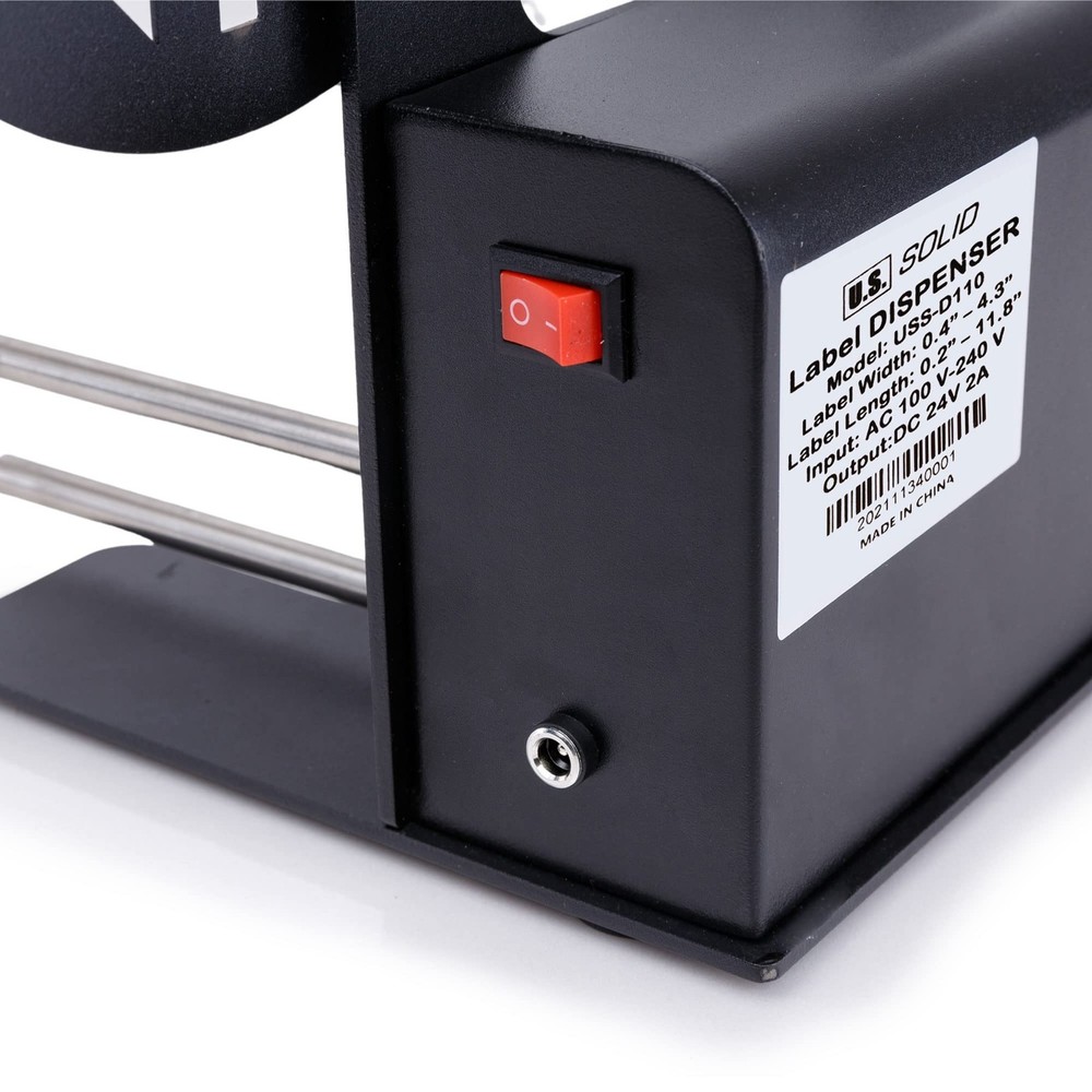 U.S. Solid Automatic Label Dispenser 4.3 in Width Counter