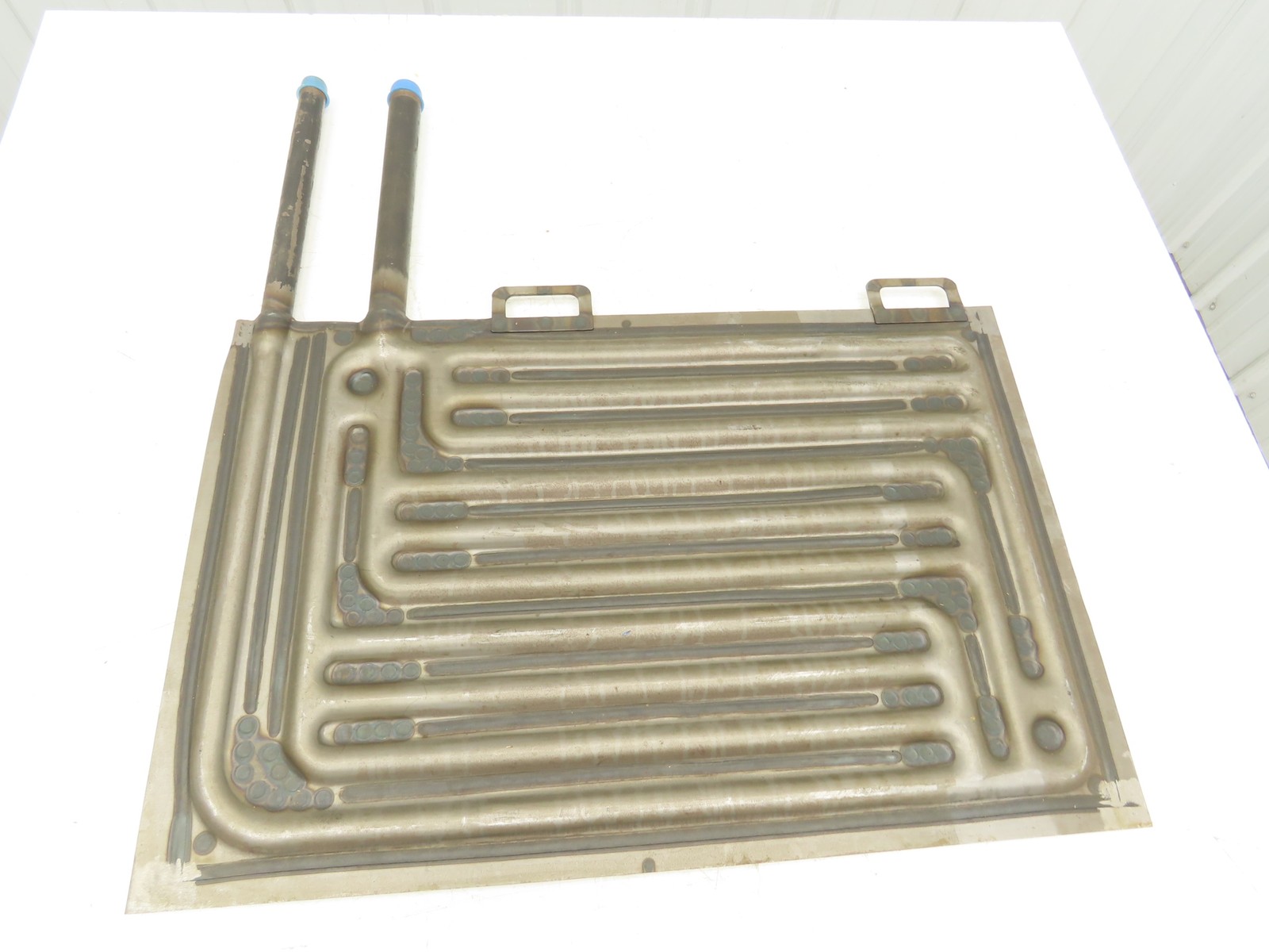 19"x 29" Plate Coil Immersion Heat Exchanger 1"x 3/4" NPT Pipe