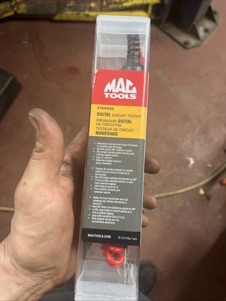 Mac Tools ET28830 Digital Circuit Tester