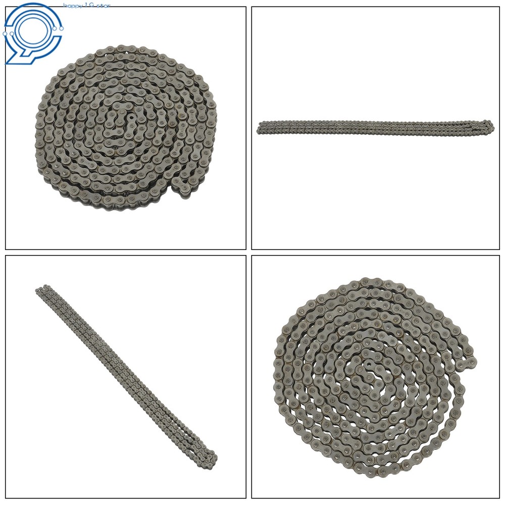 Replacement #40H Heavy Duty Roller Chain 10Ft with 1 Connecting Link