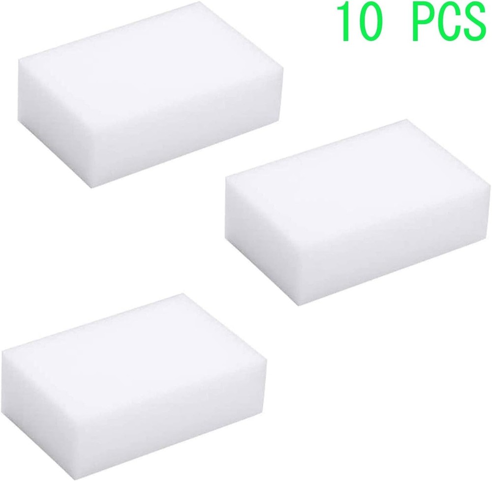 Versatile Cleaning Solution: 10 Pack Melamine Magic Sponge Erasers - 3.94x2.36in
