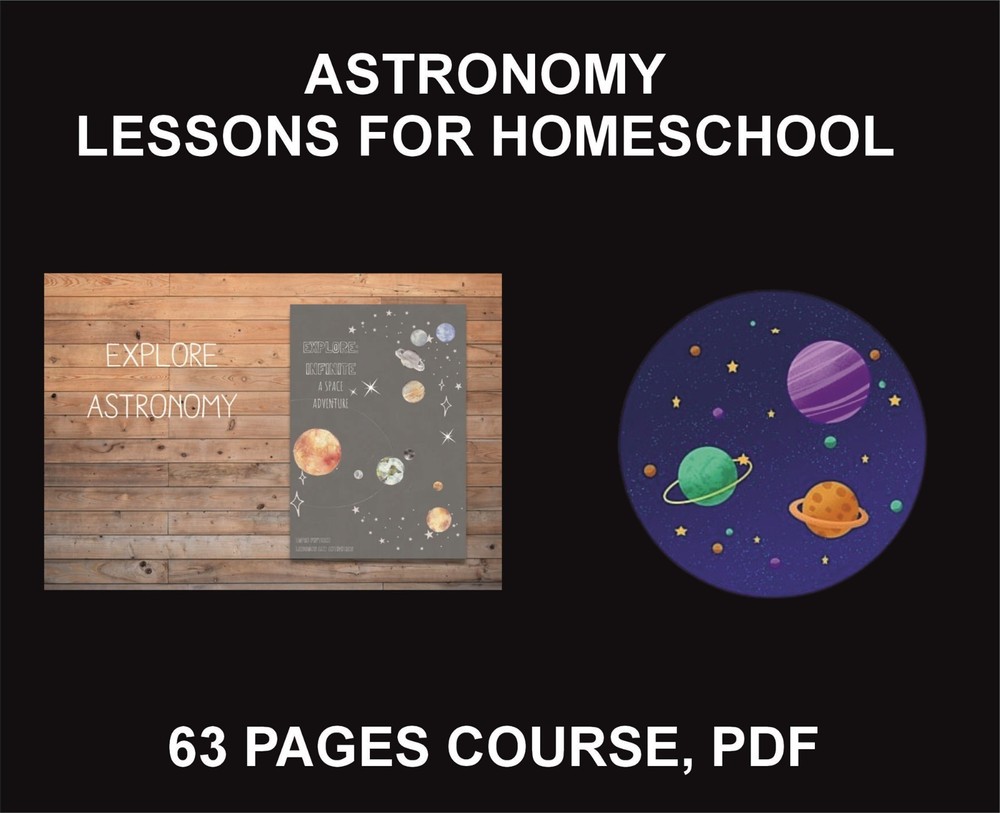 Astronomy, Lesson For Homeschool, PDF