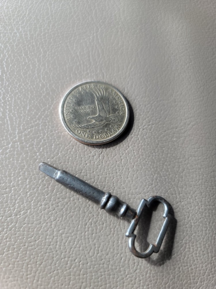 Old Miniature Clock Key ☆ Antique Key!