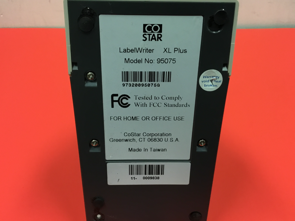 Costar - P/N: 95075 - LabelWriter XL Plus