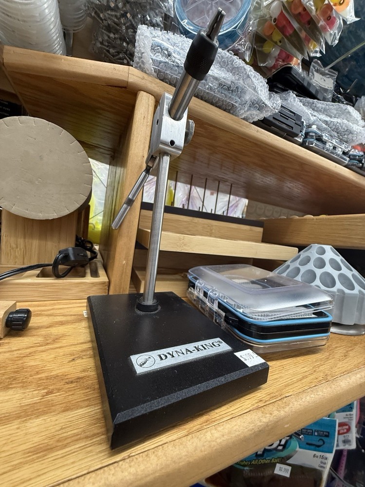 dyna king fly tying vise