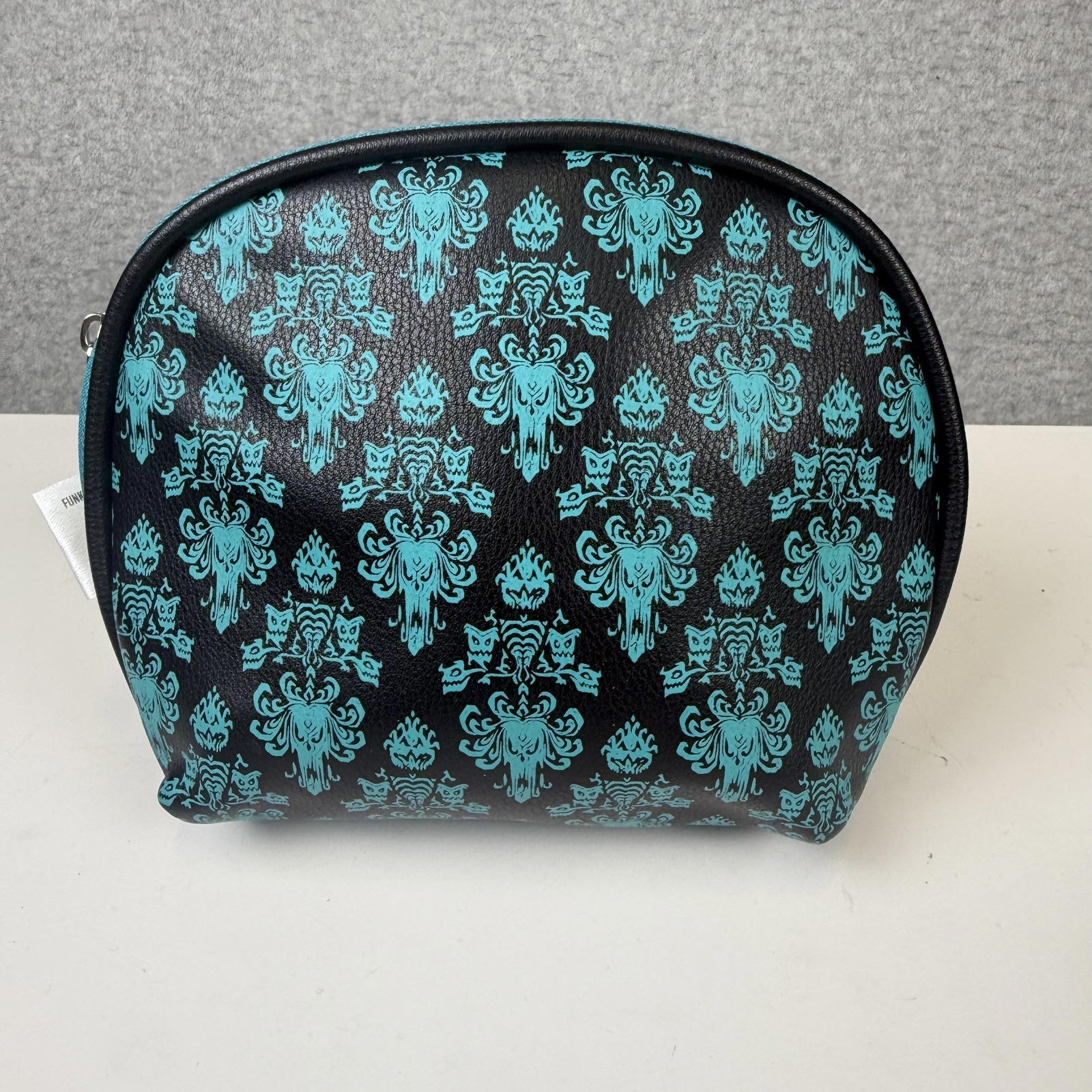 Disney X Loungefly Haunted Mansion Teal and Black Cosmetic Bag Rare