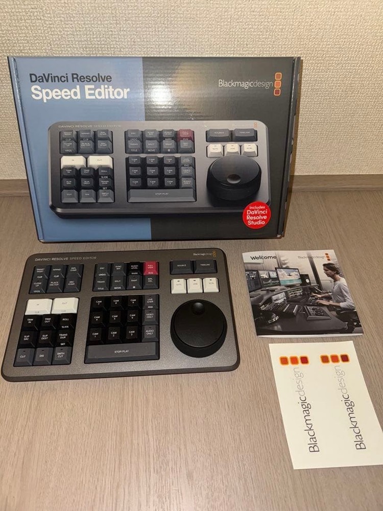 DaVinci Resolve Speed Editor Keyboard Blackmagic Design  (No Software License)