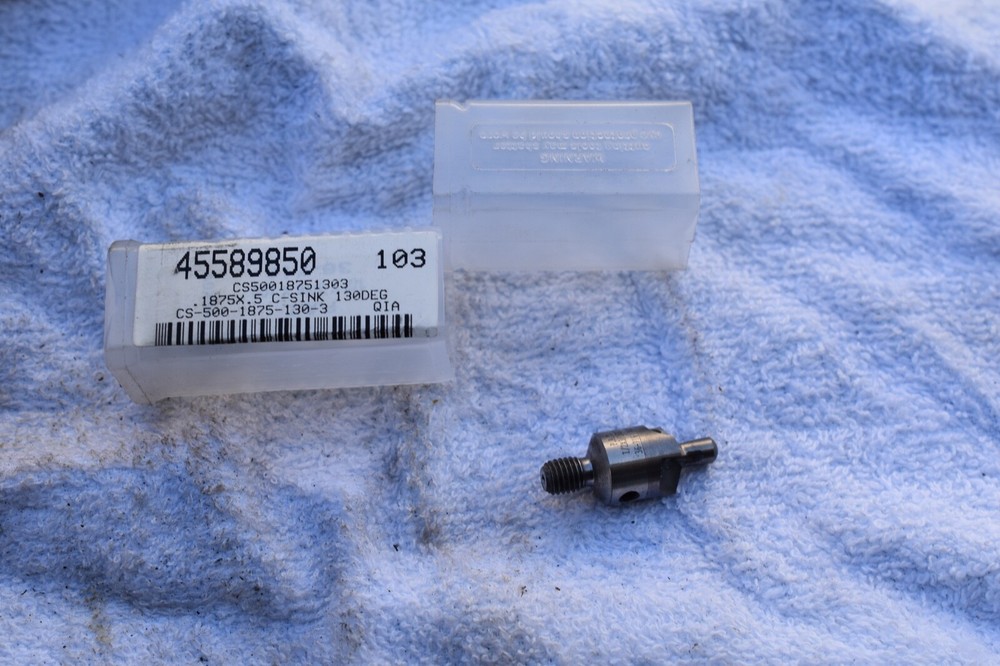 PAT 1/2 W 3/16 Solid Carbide Stop Countersinks 100° 36-716