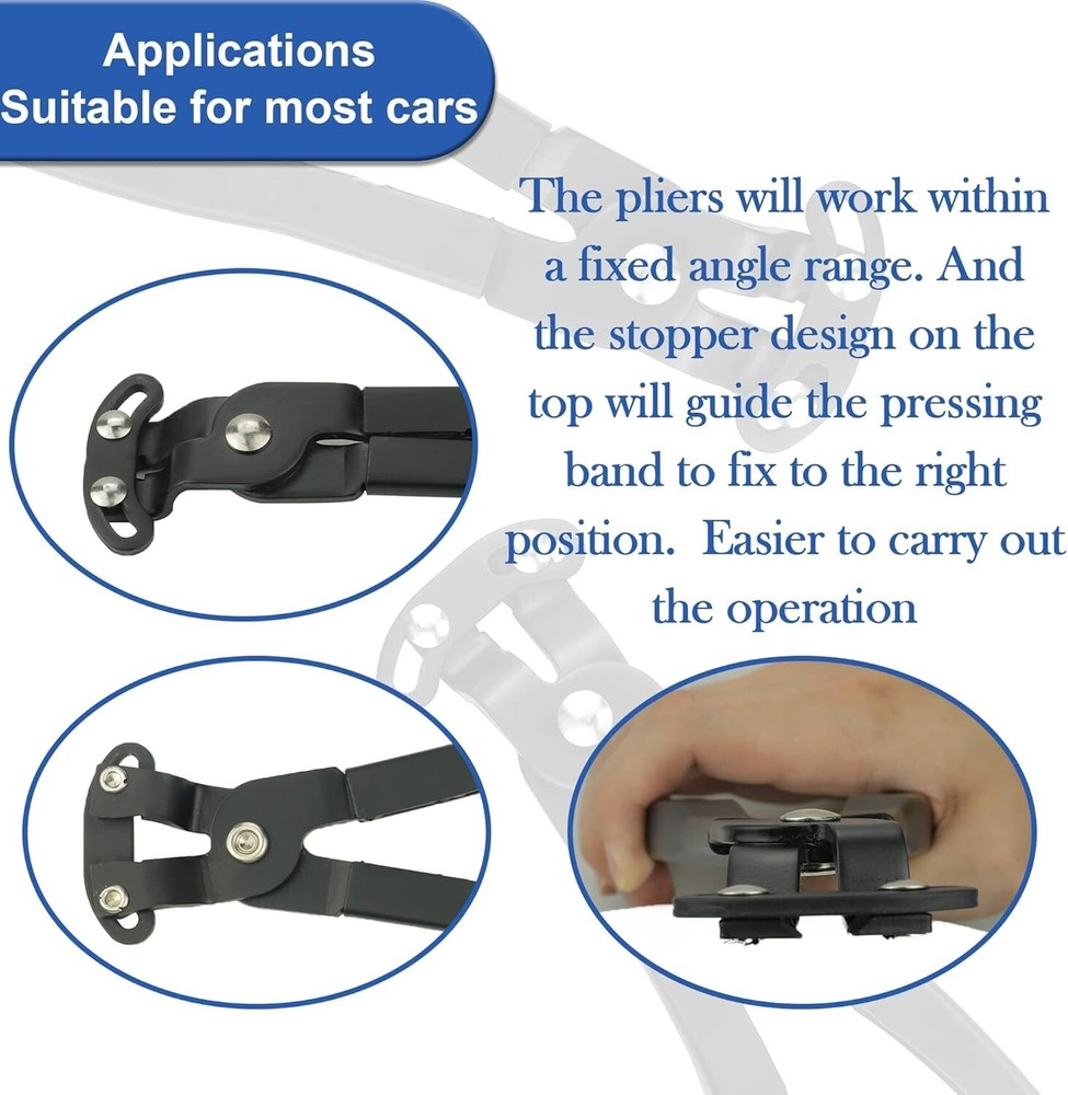 30600 Offset Boot Clamp Plier Cv Joint Boot Clamp Pliers Replacement Tool