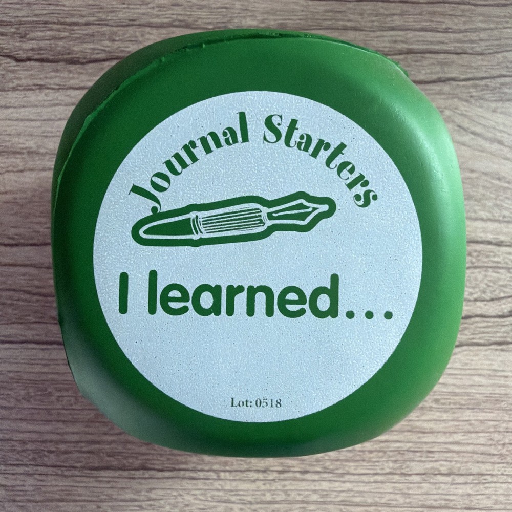 Kagan Learning Cubes Class Set 8 Cubes Journal Starters Story Elements Foam Cube