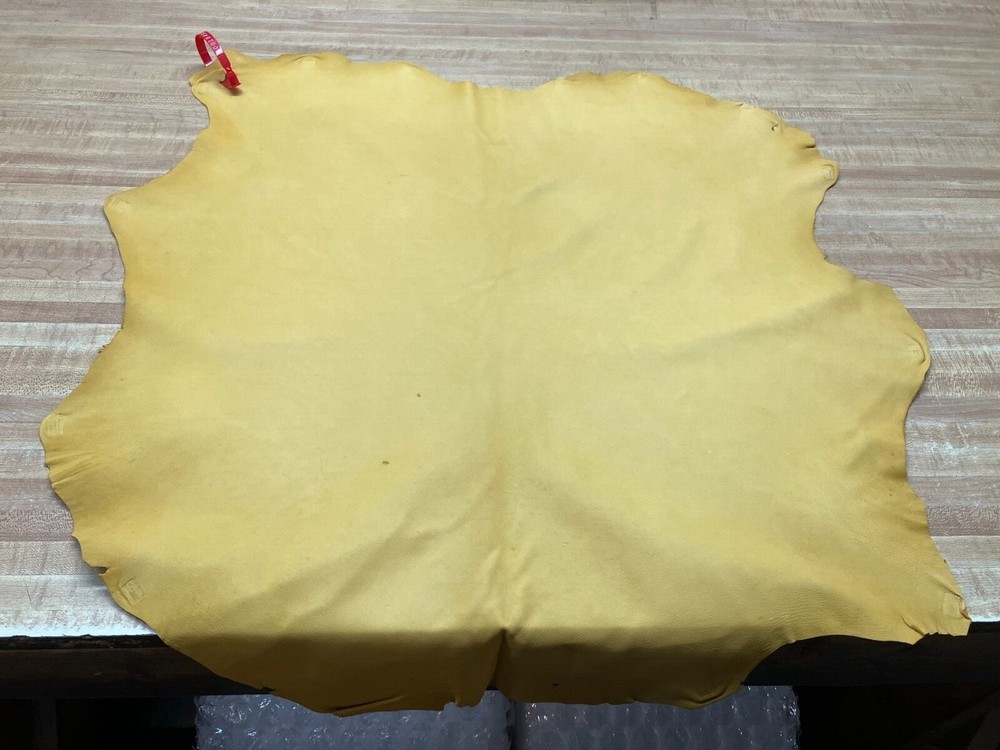 Top Grain Sheep Leather Gold #0018495 Row E