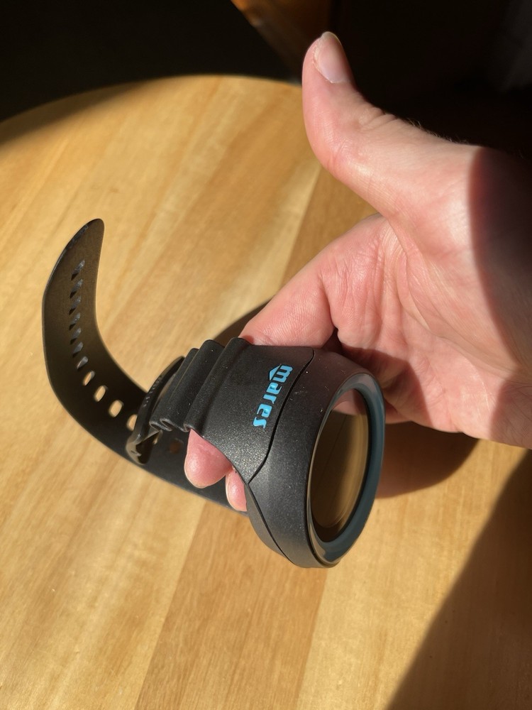 Mares Puck Pro Dive Computer Blue Wrist-Mounted Nitrox Compatible Scuba Diving