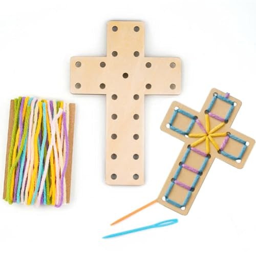 He Is Risen Easter Decor – Religious Easter Decoration for Home, Cross 1