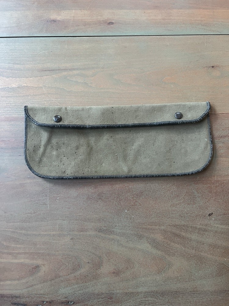 WWII Army, Navy, USMC Money Belt Snapped Insert Great CONDITION