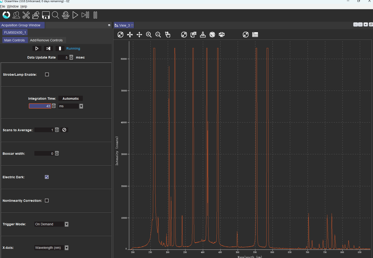 Ocean Insight Ocean Optics FLAME-S UV-VIS USB Spectrometer 187nm-879nm 25um Slit