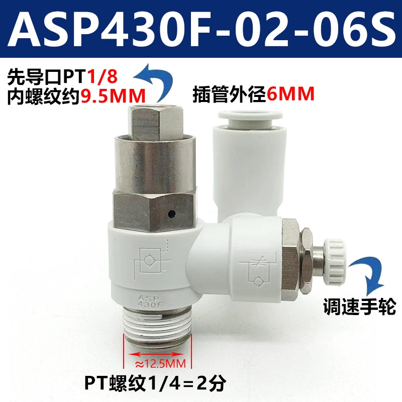 Replacment ASP430F-02-06S Speed Control Valve