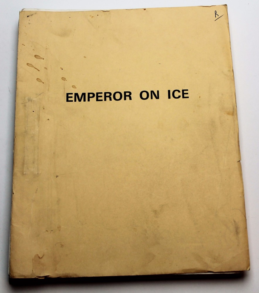 EMPEROR ON ICE / Anthony Masters 1970's Unproduced Screenplay