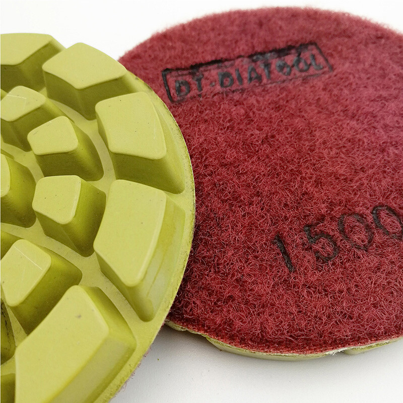 Diamond Concrete Grinding Discs 6pcs 4 inch Floor Renew Polishing Pads 100 mm