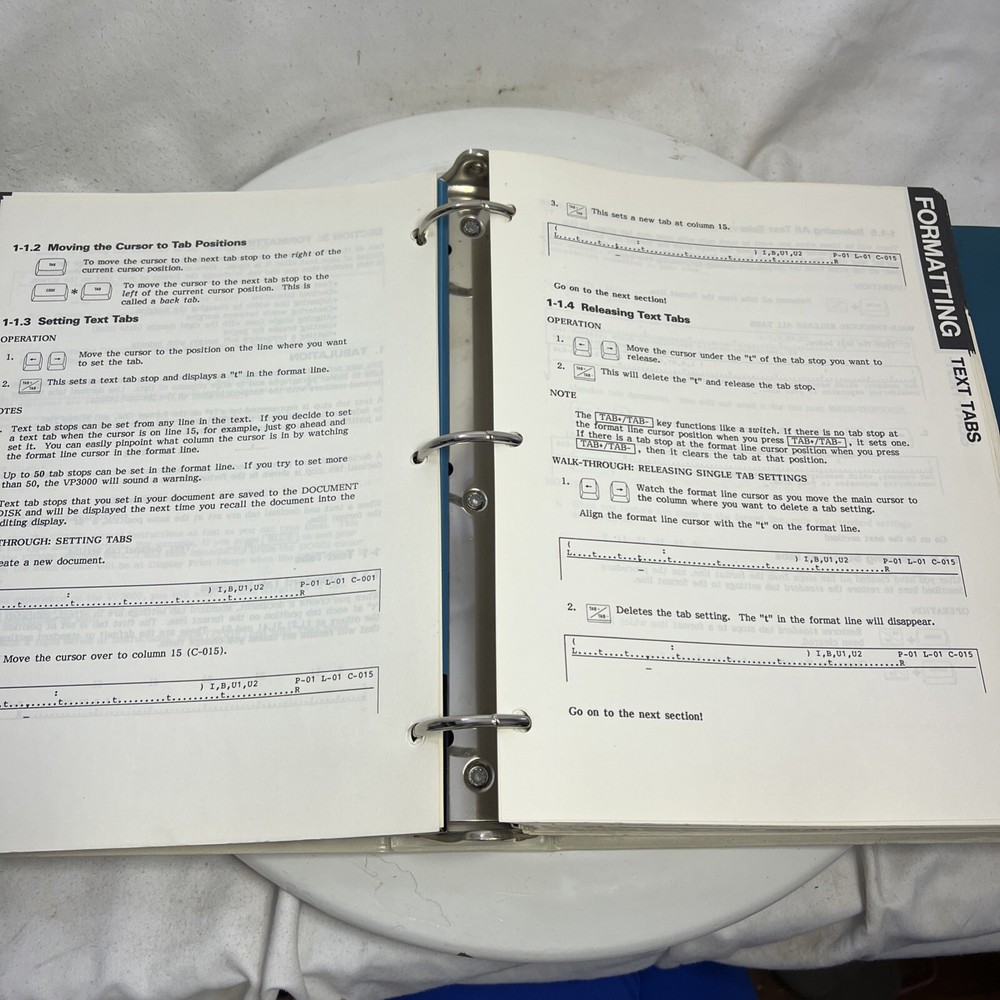 Vintage Canon VP3000 Computer Manual