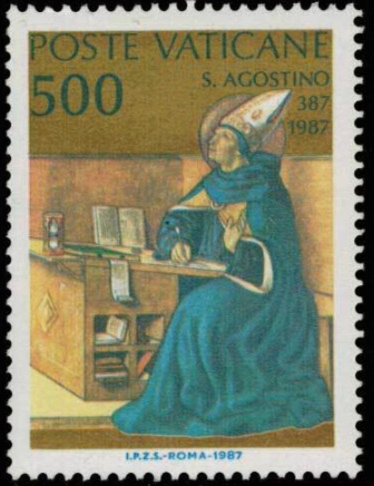 Vatican #Mi909 MNH 1987 Ecstasy St Augustine [781]