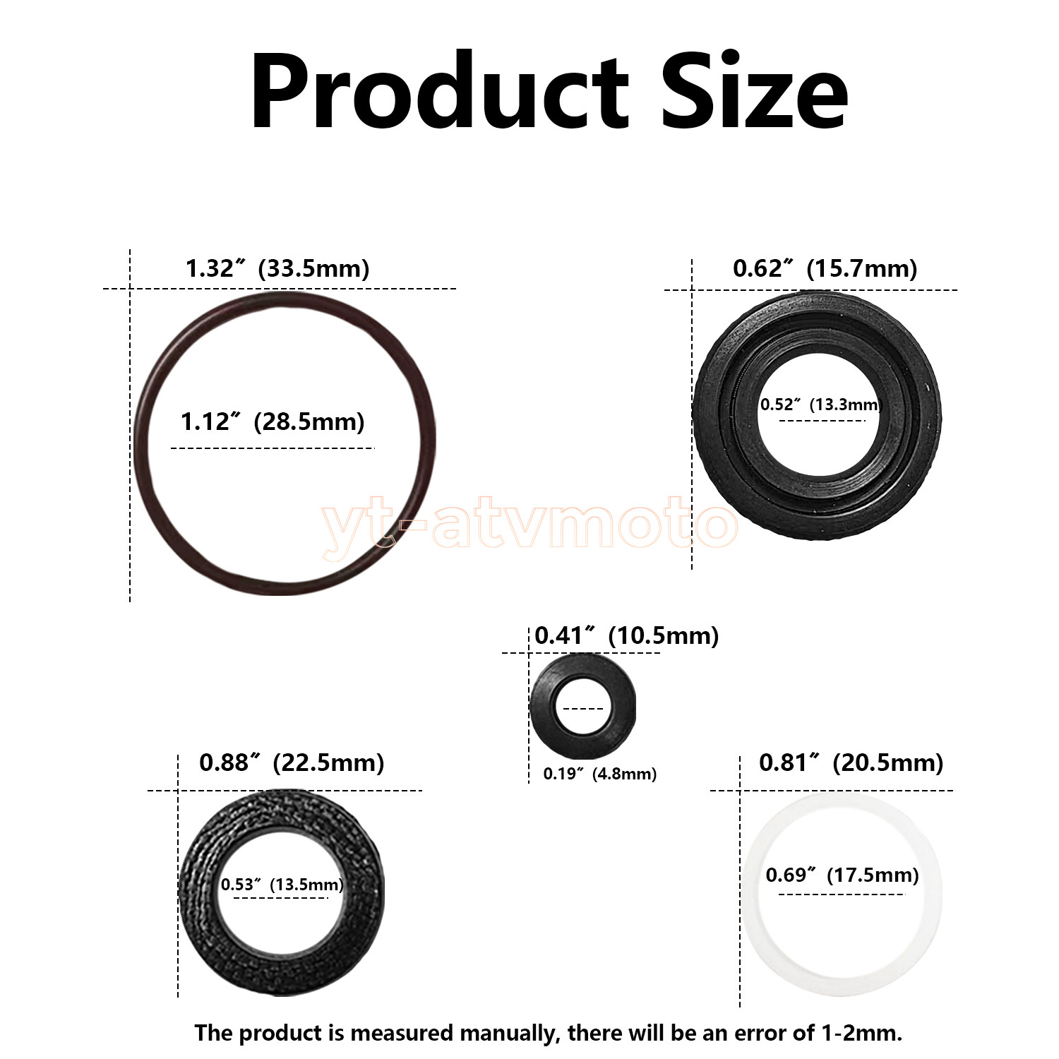 34262 Seal Rebuild Kit For Cat 66DX 6DX Pressure Washer Pump 66DX30G11 66DX35G11