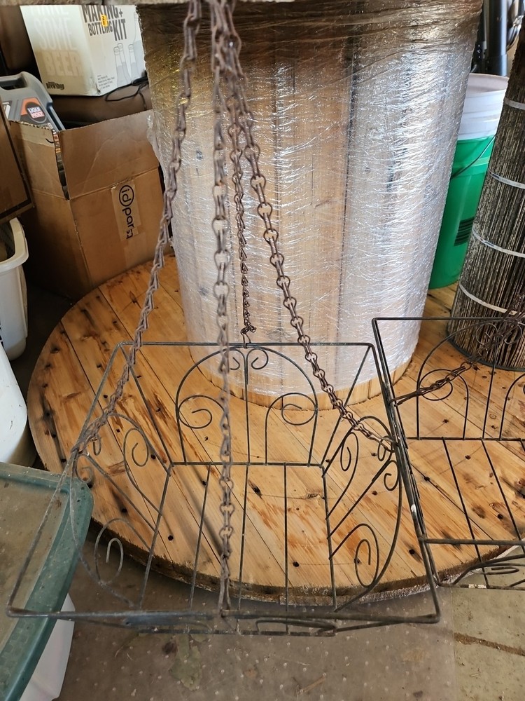 Vintage Hanging Plant Baskets