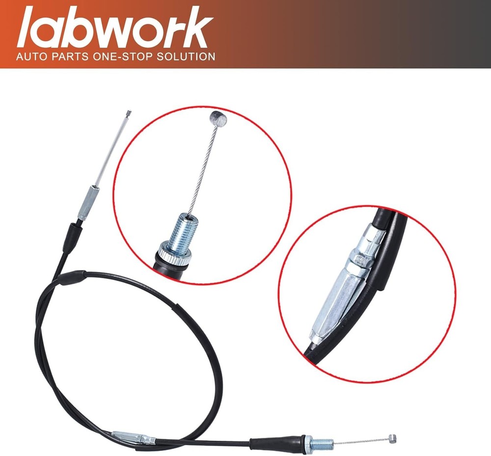 Throttle Cable Line Replacement for Yamaha Bear Tracker 250 Wolverine 350 Kod...