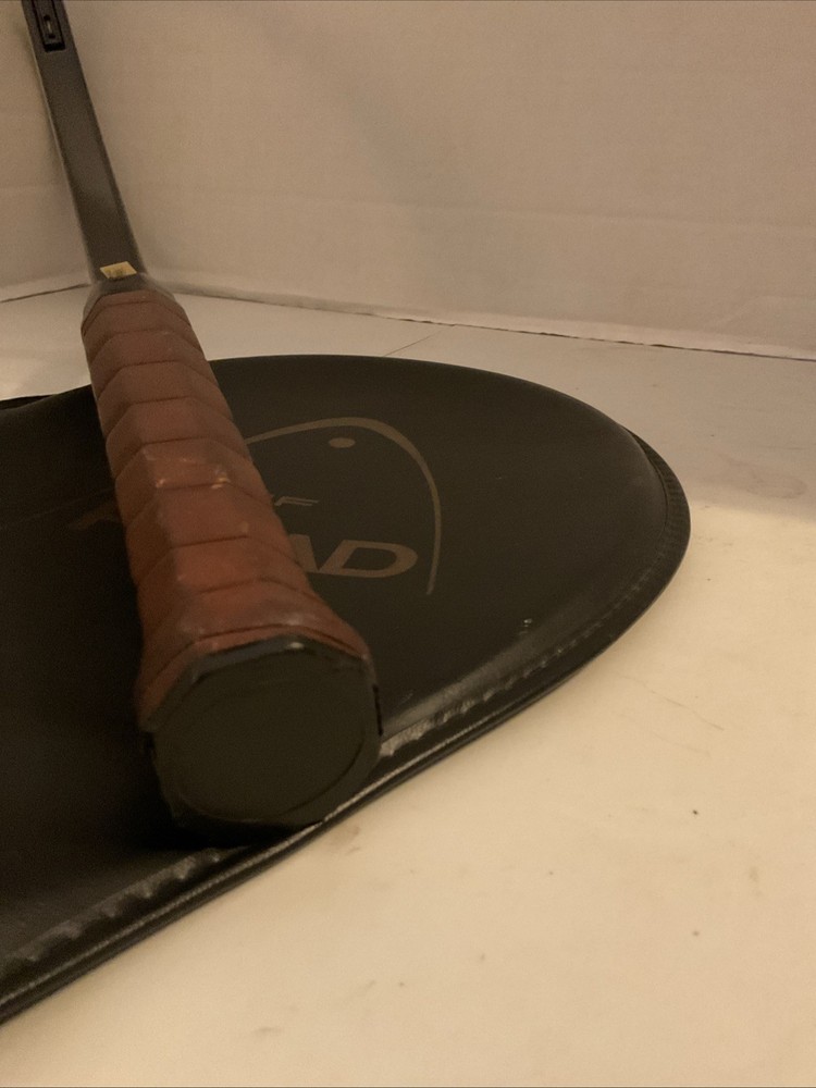 Vintage Tennis Racket HEAD AMF Graphite Vector With Cover EUC