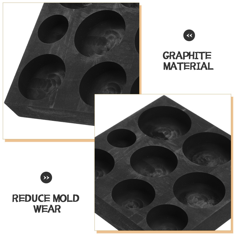 Graphite Bar Mold Crucible For Melting Metal Copper Casting Tools
