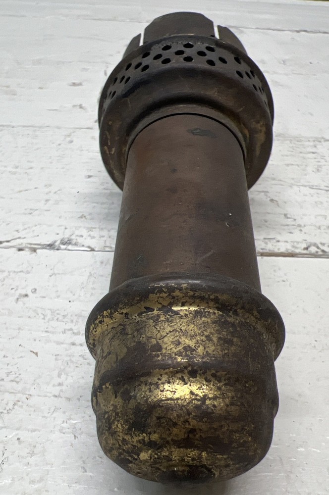 Antique Brass Railroad Candle Wall Sconce Lamp