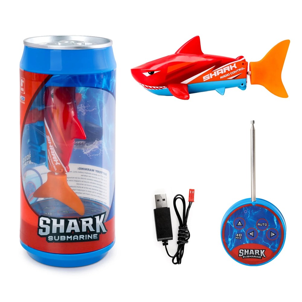RC Micro SHARK Robo Fish MINI SHARK -RED-
