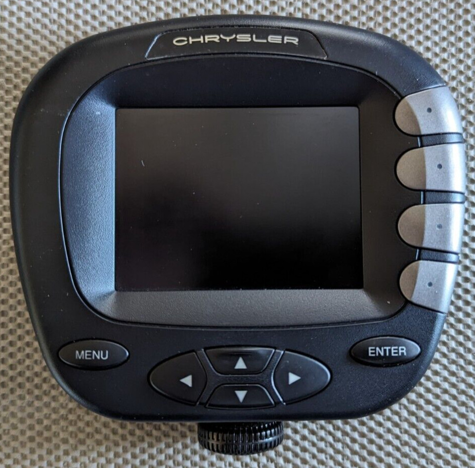 OE MOPAR 2000-2003 Navigation Display/Controller Service Part - PN 05017418AB