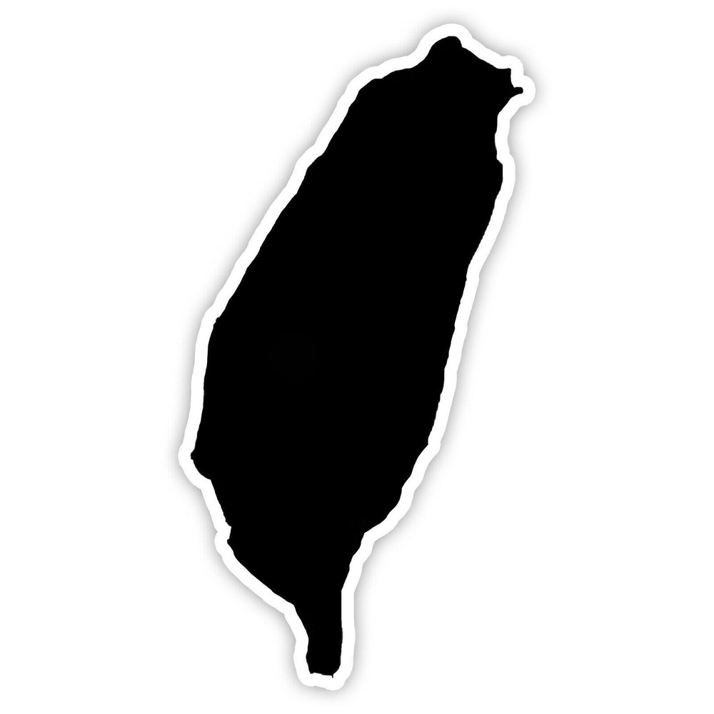 Taiwan Map Sticker Decal