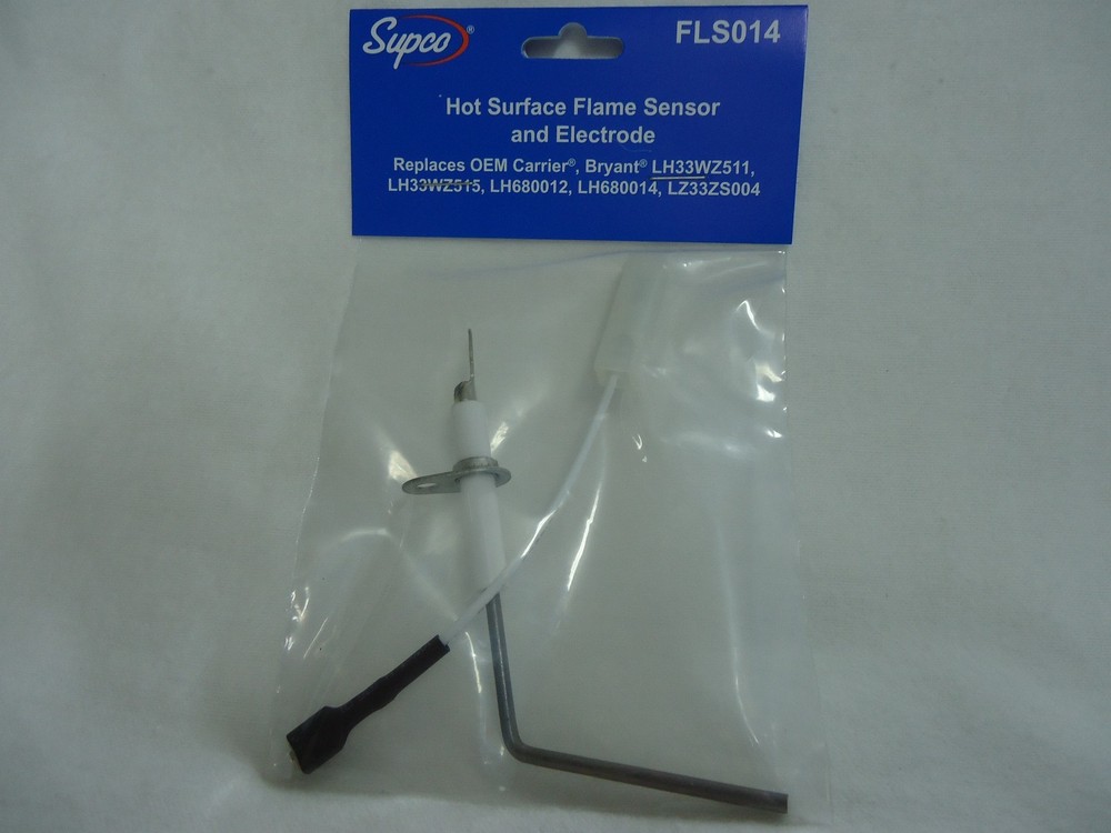 Supco FLS014 4" 45° Offset Flame Sensor, Carrier Replacement