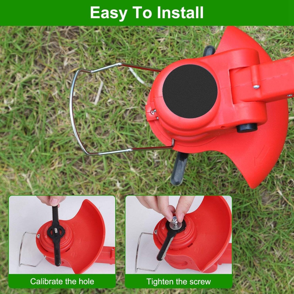 32Pcs Plastic Blades Replacement for Cordless Weed Trimmer