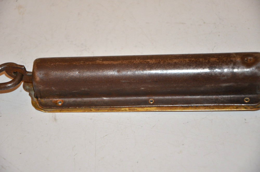 Vintage Brass John Chatillon & Sons hanging scale