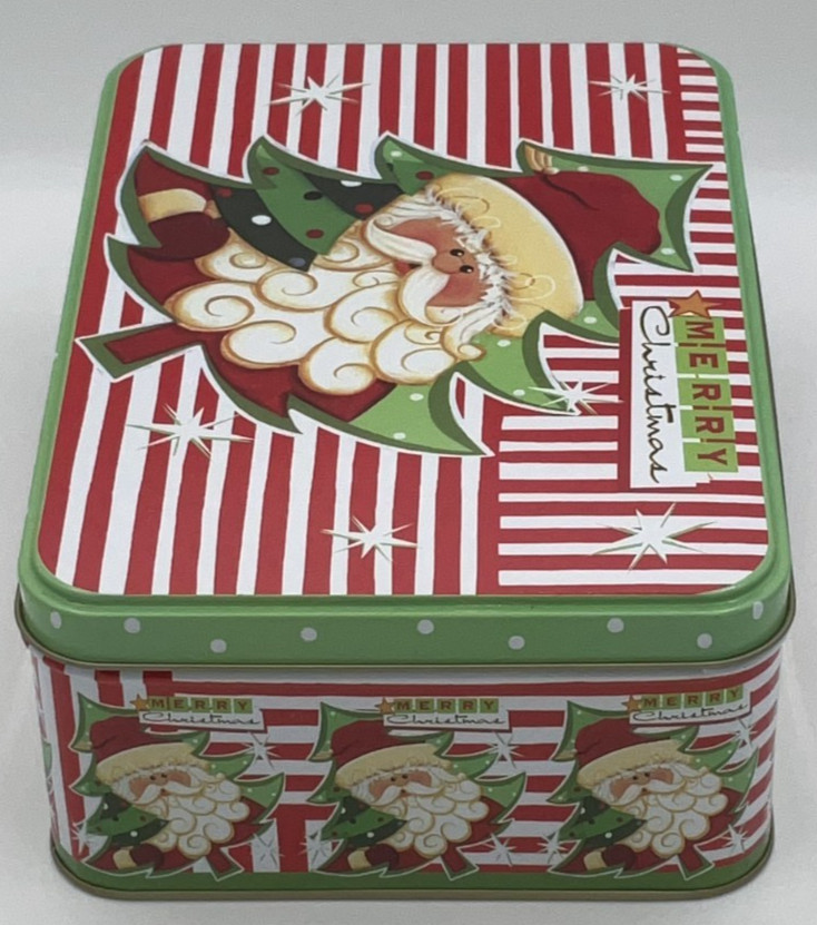 Christmas Cookie Candy Tin