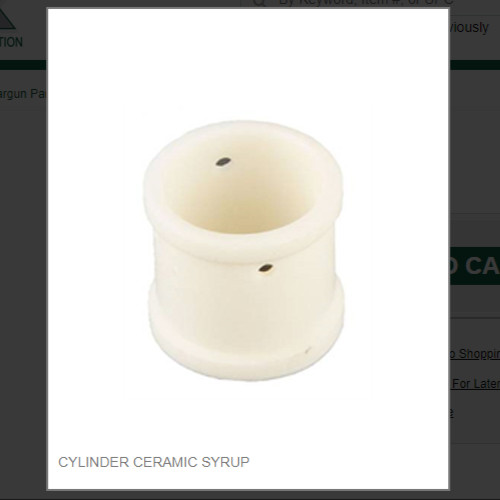 CYLINDER CERAMIC SYRUP #FR-07C